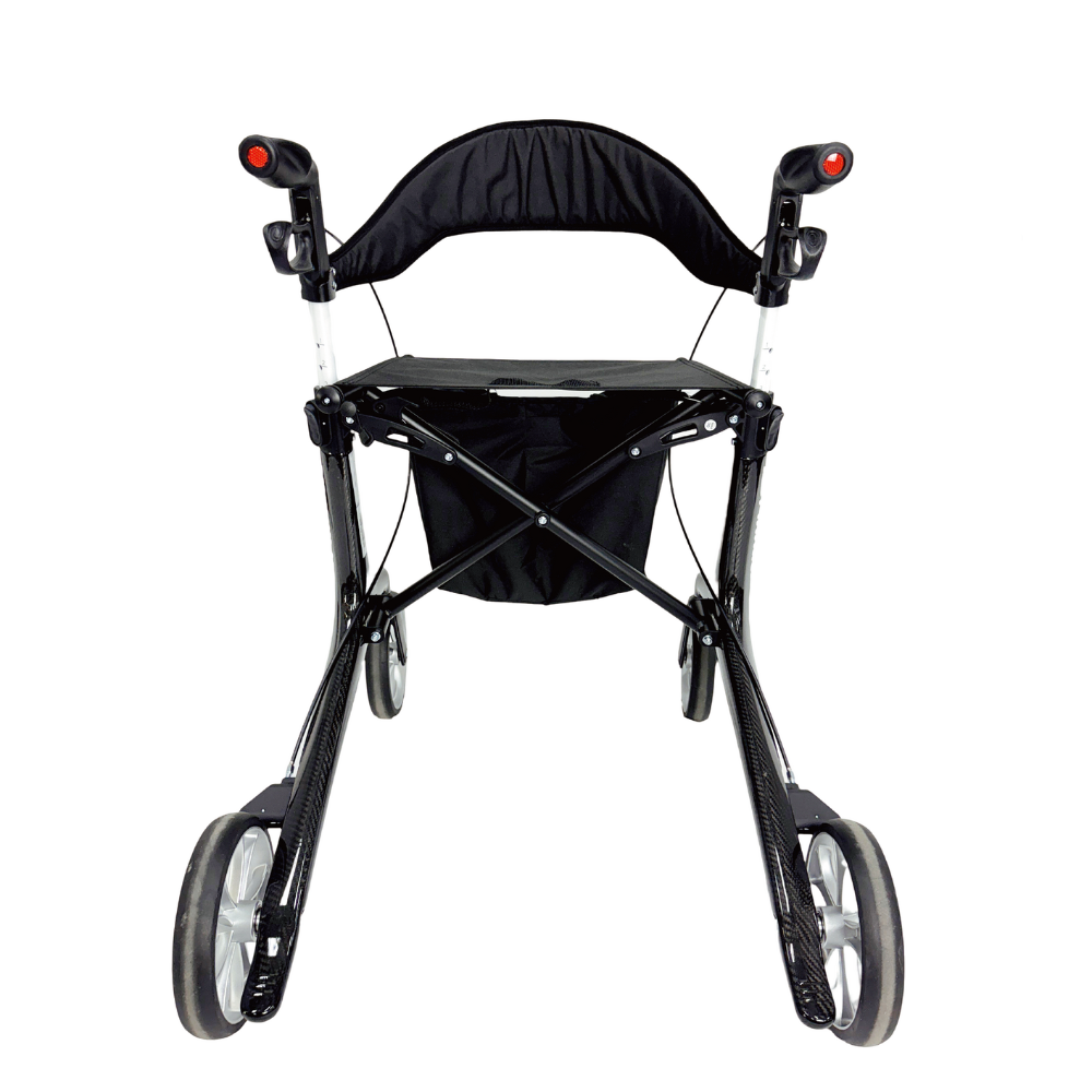 Pinnacle Ultraflex Rollator-Carbon Fibre